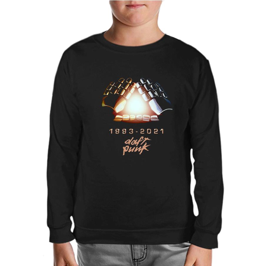 Daft Punk - 1993-2021 Black Kids Sweatshirt
