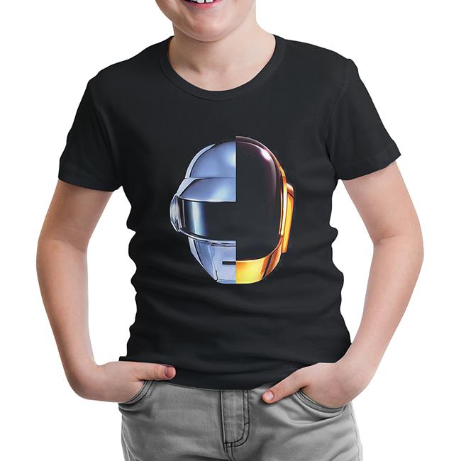 Daft Punk - Ram Black Kids Tshirt