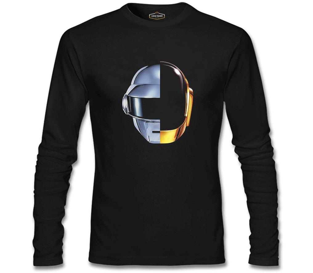Daft Punk - Ram Siyah Erkek Sweatshirt