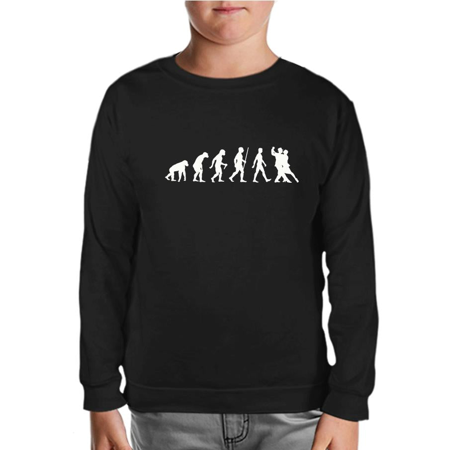 Dance Evoloution Siyah Çocuk Sweatshirt