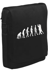 Dance Evolution Unisex Black Messenger Bag 