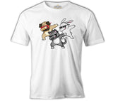 Dancing with Glasses White Men's T-Shirt 