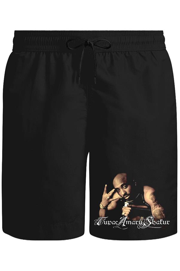 Dark Side Unisex Siyah Şort