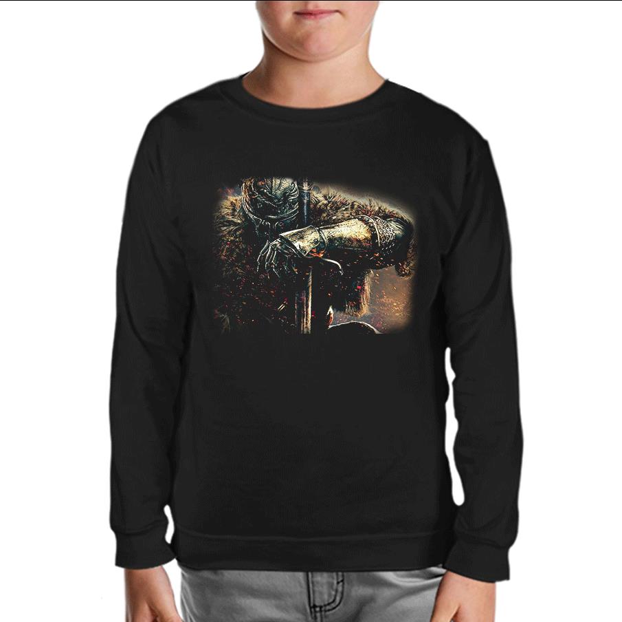 Dark Souls - Frost Black Kids Sweatshirt