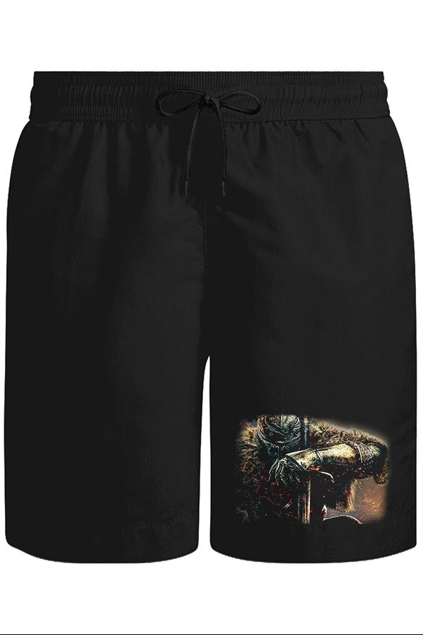 Dark Souls - Frost Unisex Siyah Şort