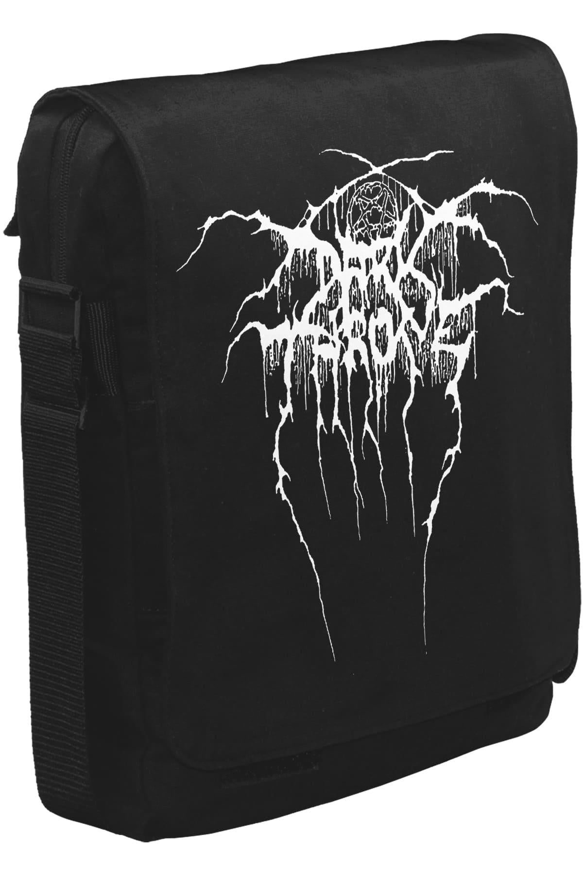 Dark Throne Unisex Siyah Postacı Çanta