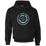 Dark - Timeline Black Men's Zipperless Hoodie