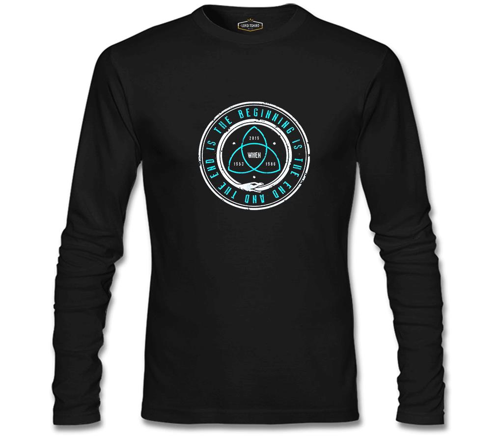Dark - Timeline Siyah Erkek Sweatshirt