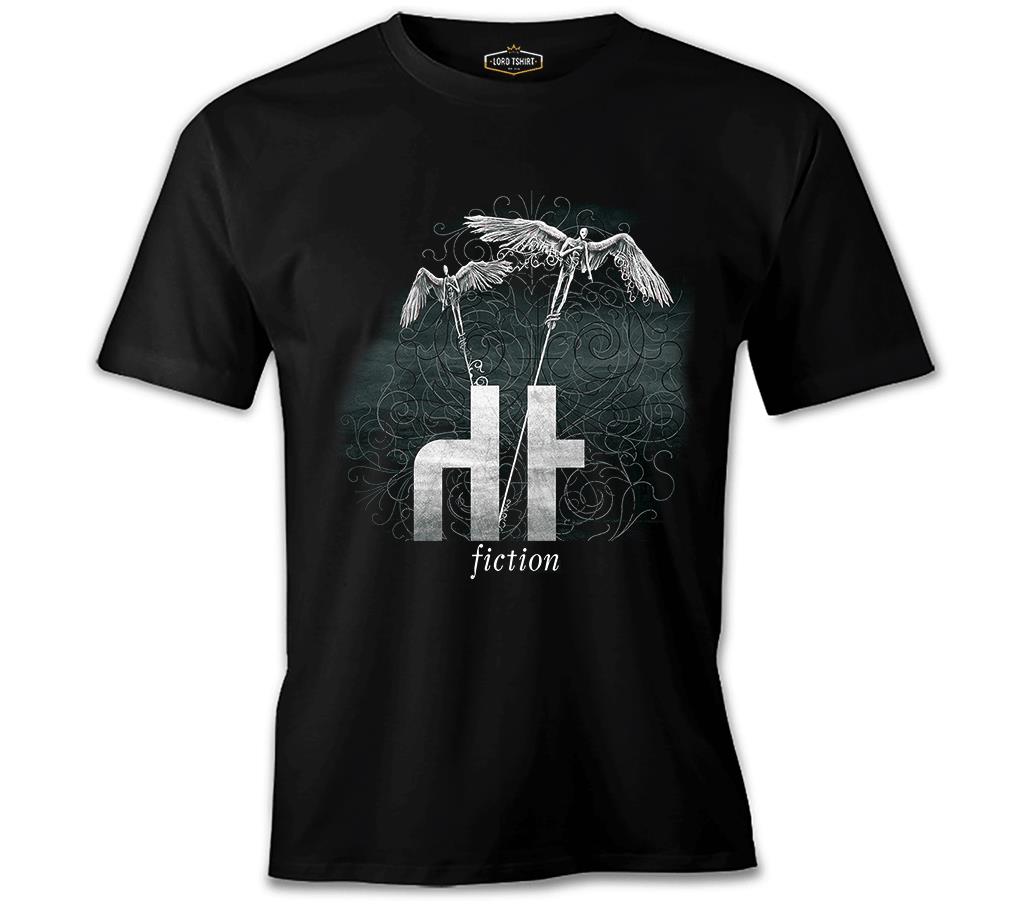 Dark Tranquility - Fiction Blue Siyah Erkek Tshirt