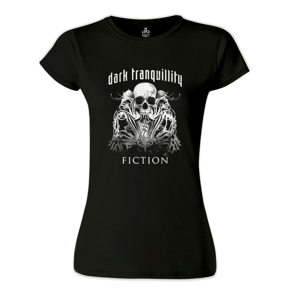 Dark Tranquillity - Fiction Siyah Kadın Tshirt