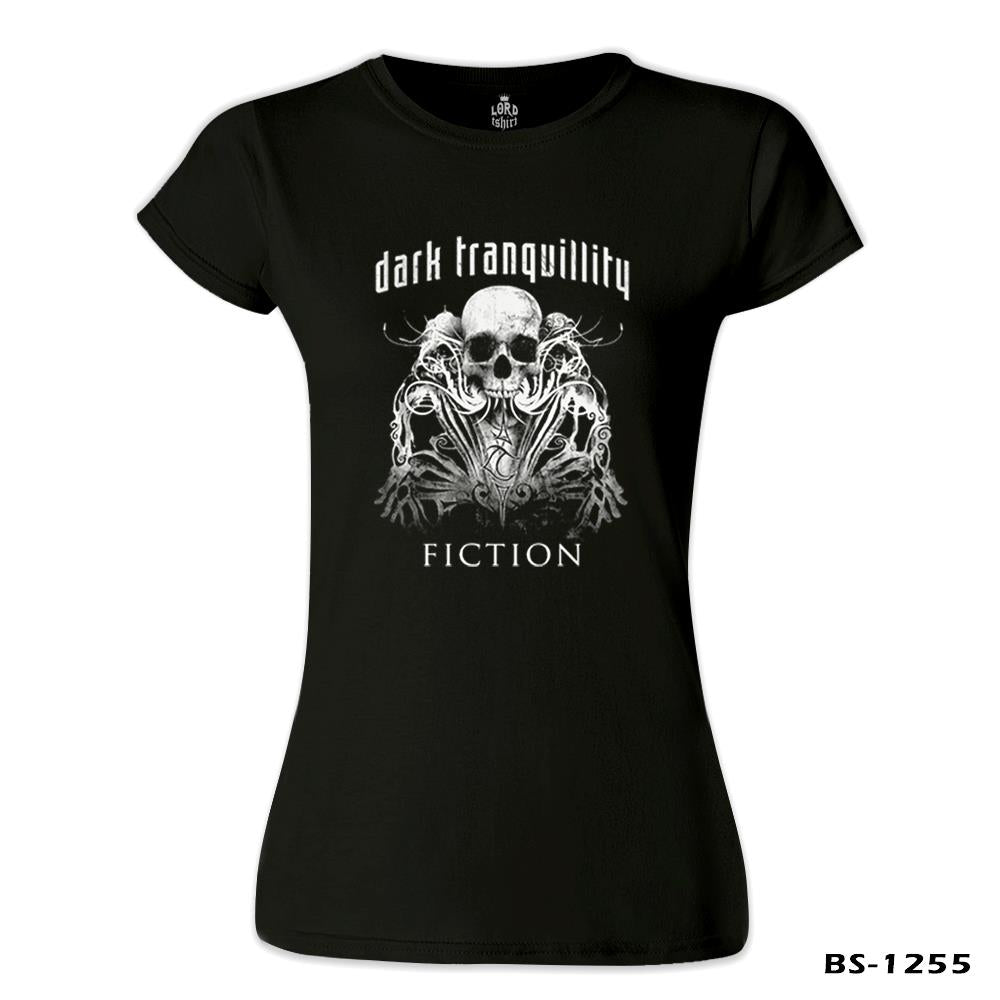 Dark Tranquillity - Fiction Siyah Kadın Tshirt