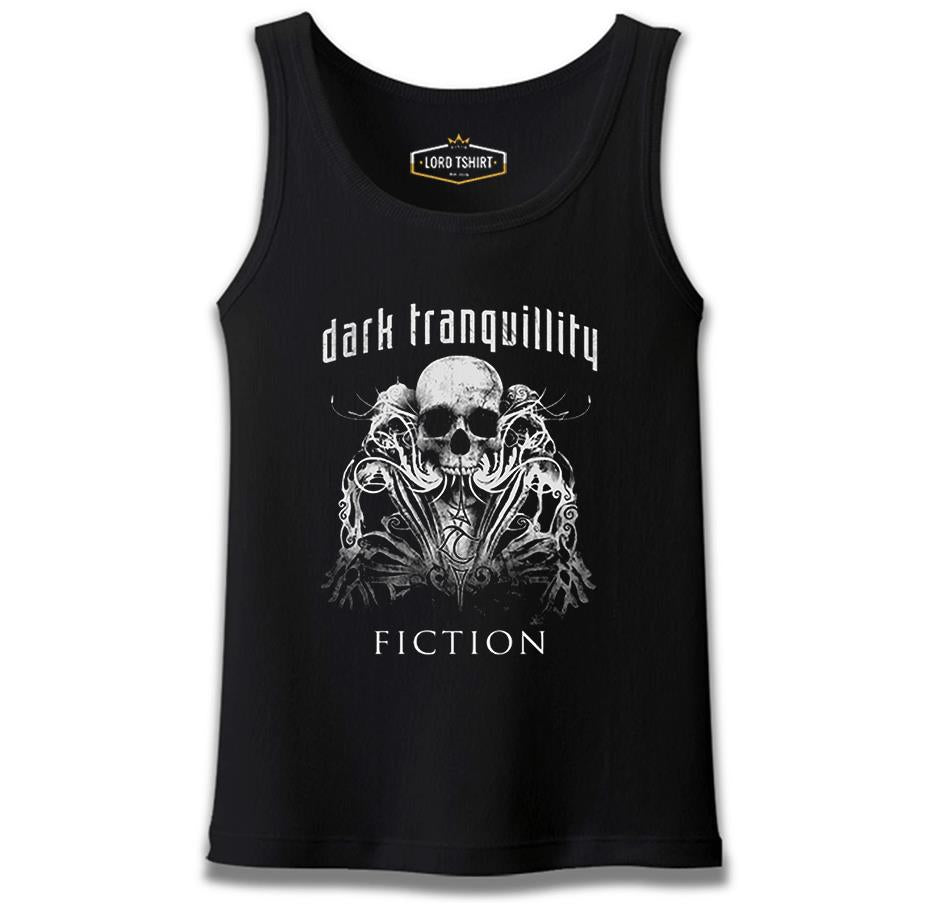 Dark Tranquillity - Fiction Siyah Erkek Atlet