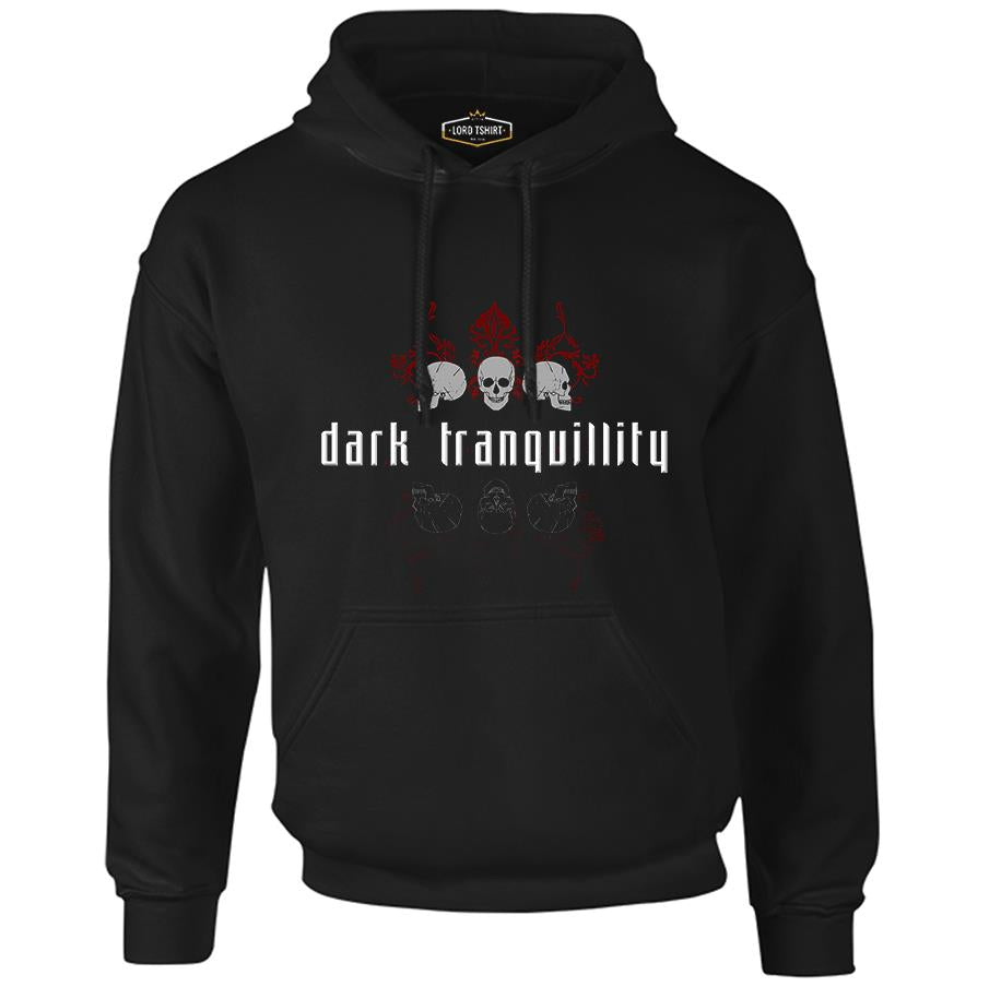 Dark Tranquillity - Heavy Siyah Erkek Fermuarsız Kapşonlu