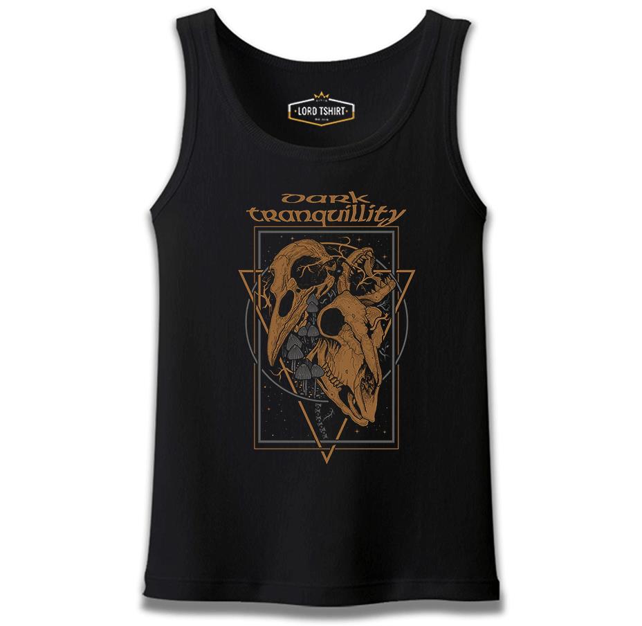 Dark Tranquillity - Skulls Siyah Erkek Atlet