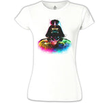 Darth Vader White Women's Tshirt