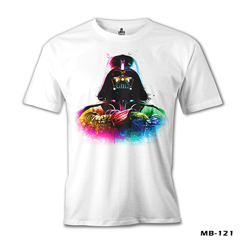 Darth Vader White Men's Tshirt