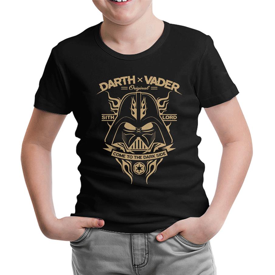 Darth Vader Siyah Çocuk Tshirt