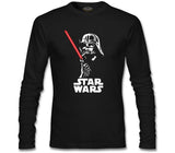 Darth Vader Smoking Siyah Erkek Sweatshirt