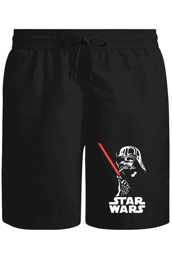 Darth Vader Smoking Unisex Siyah Şort