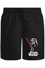 Darth Vader Smoking Unisex Siyah Şort