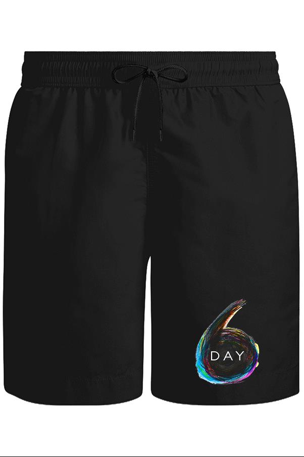 Day6 - Logo Unisex Siyah Şort