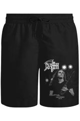 Death - Chuck Schuldiner Unisex Black Shorts
