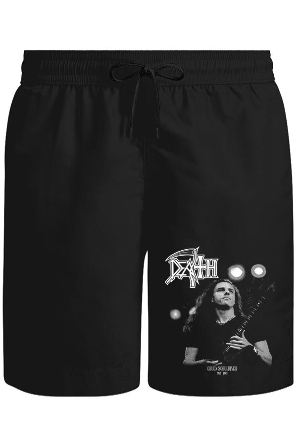 Death - Chuck Schuldiner Unisex Siyah Şort