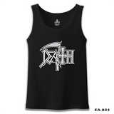 Death - Logo 2 Siyah Erkek Atlet