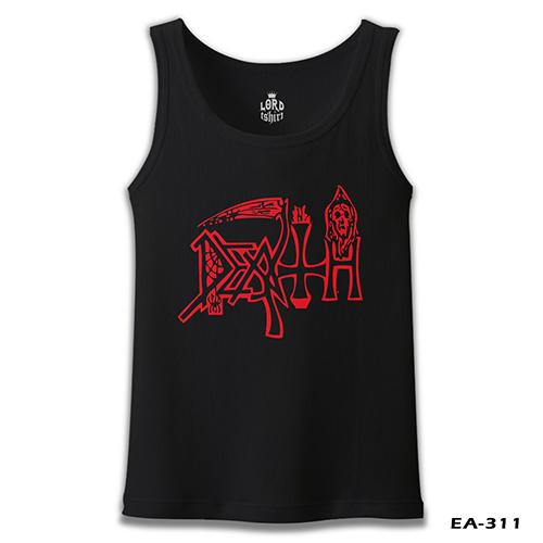 Death - Logo Siyah Erkek Atlet