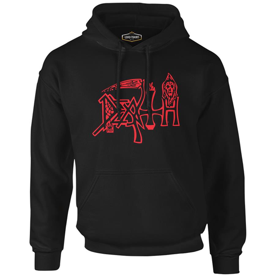 Death - Logo Black Men's Zipperless Hoodie