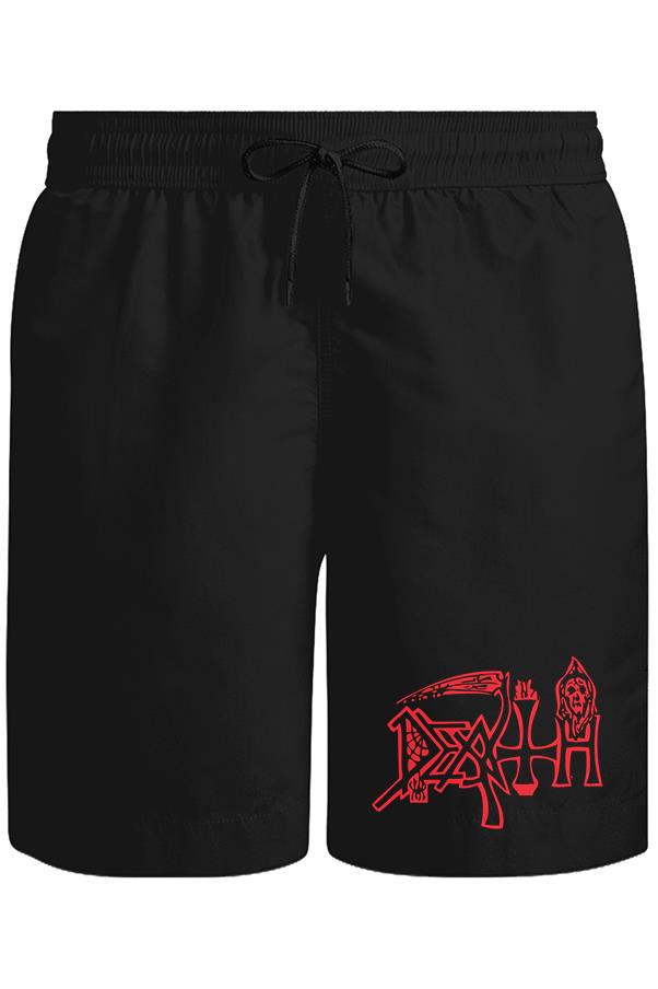 Death - Logo Unisex Siyah Şort
