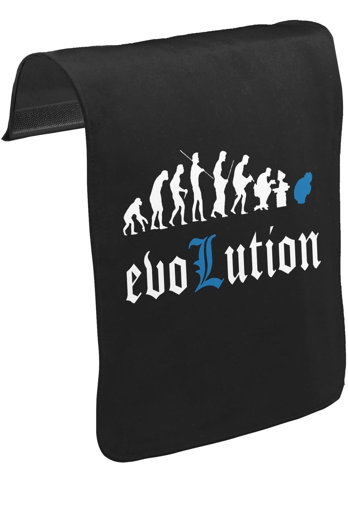 Death Note - Evolution Unisex Siyah Tak-Çıkar Postacı Çanta Kapağı CK-548