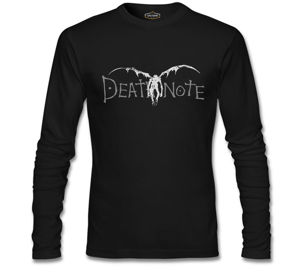 Death Note - Logo Siyah Erkek Sweatshirt