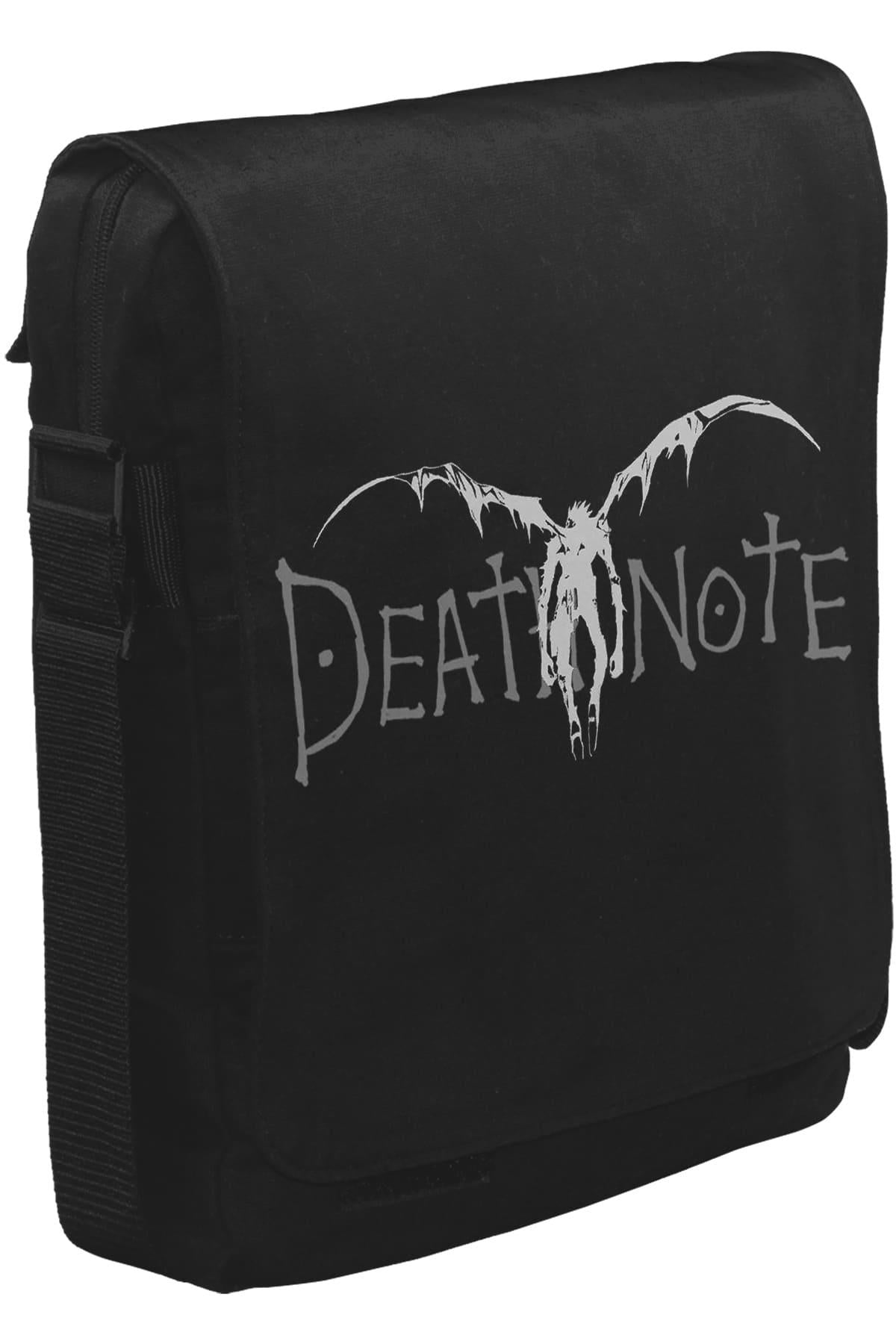 Death Note - Logo Unisex Siyah Postacı Çanta