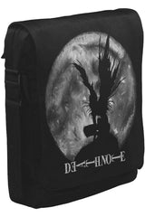Death Note - Moon II Unisex Siyah Postacı Çanta