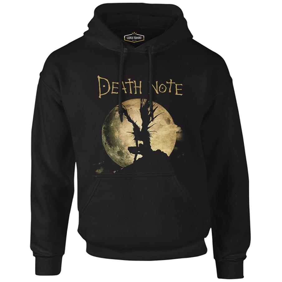 Death Note - Moon Black Men's Zipperless Hoodie
