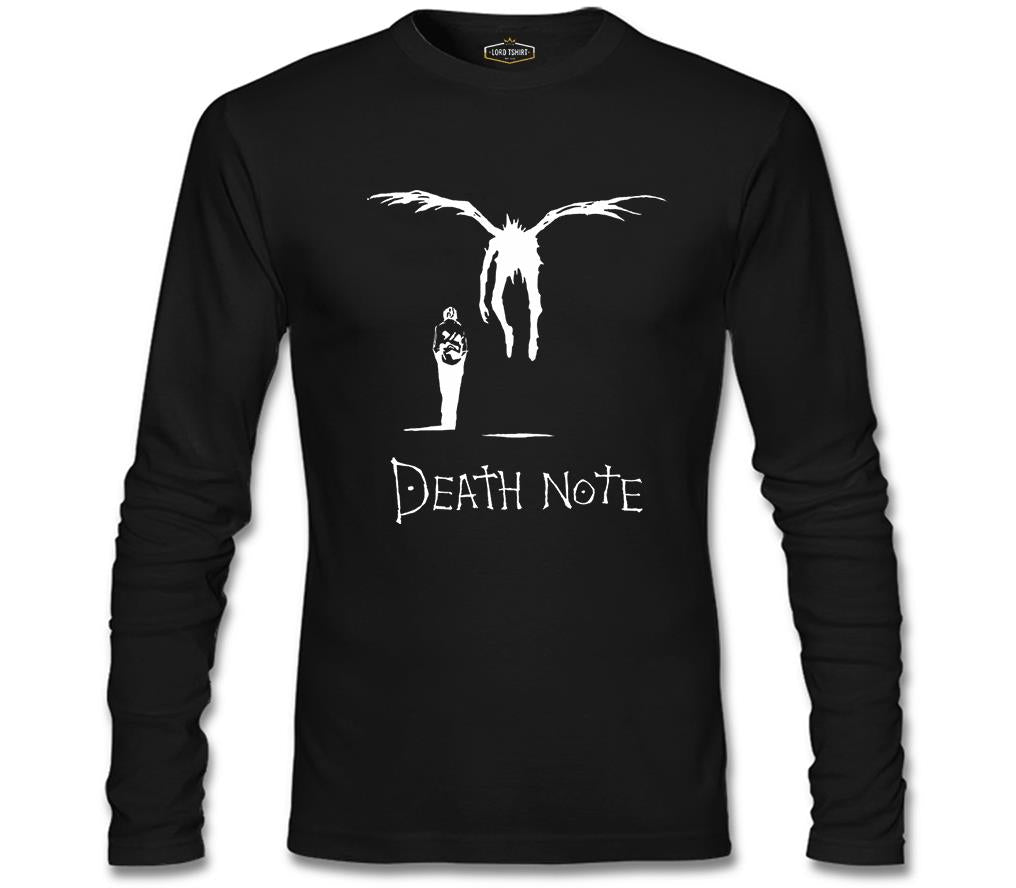 Death Note - Path Siyah Erkek Sweatshirt