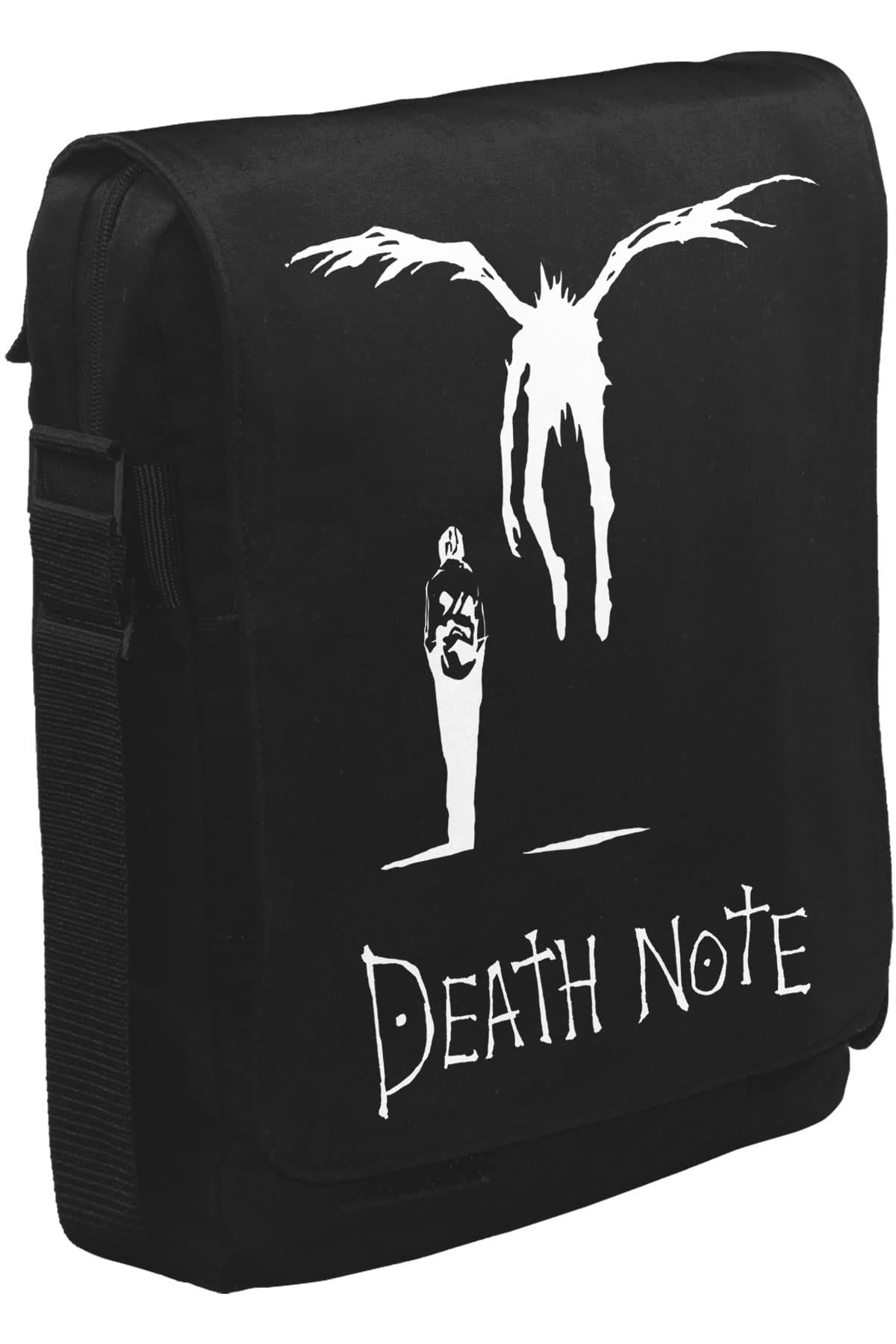 Death Note - Path Unisex Siyah Postacı Çanta