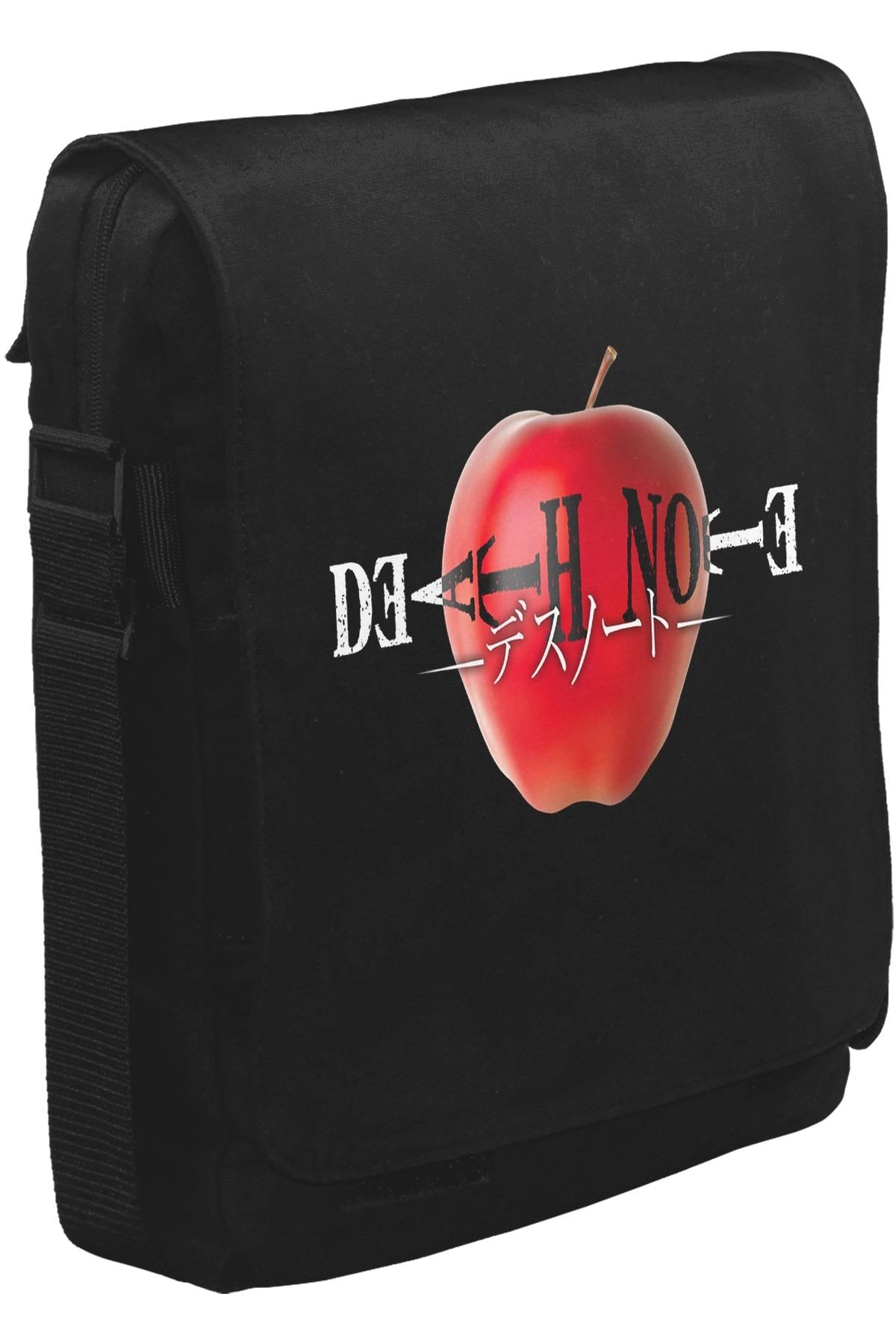 Death Note - The Apple Unisex Siyah Postacı Çanta