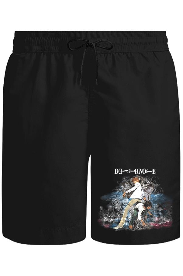Death Note - The Apple Unisex Siyah Şort