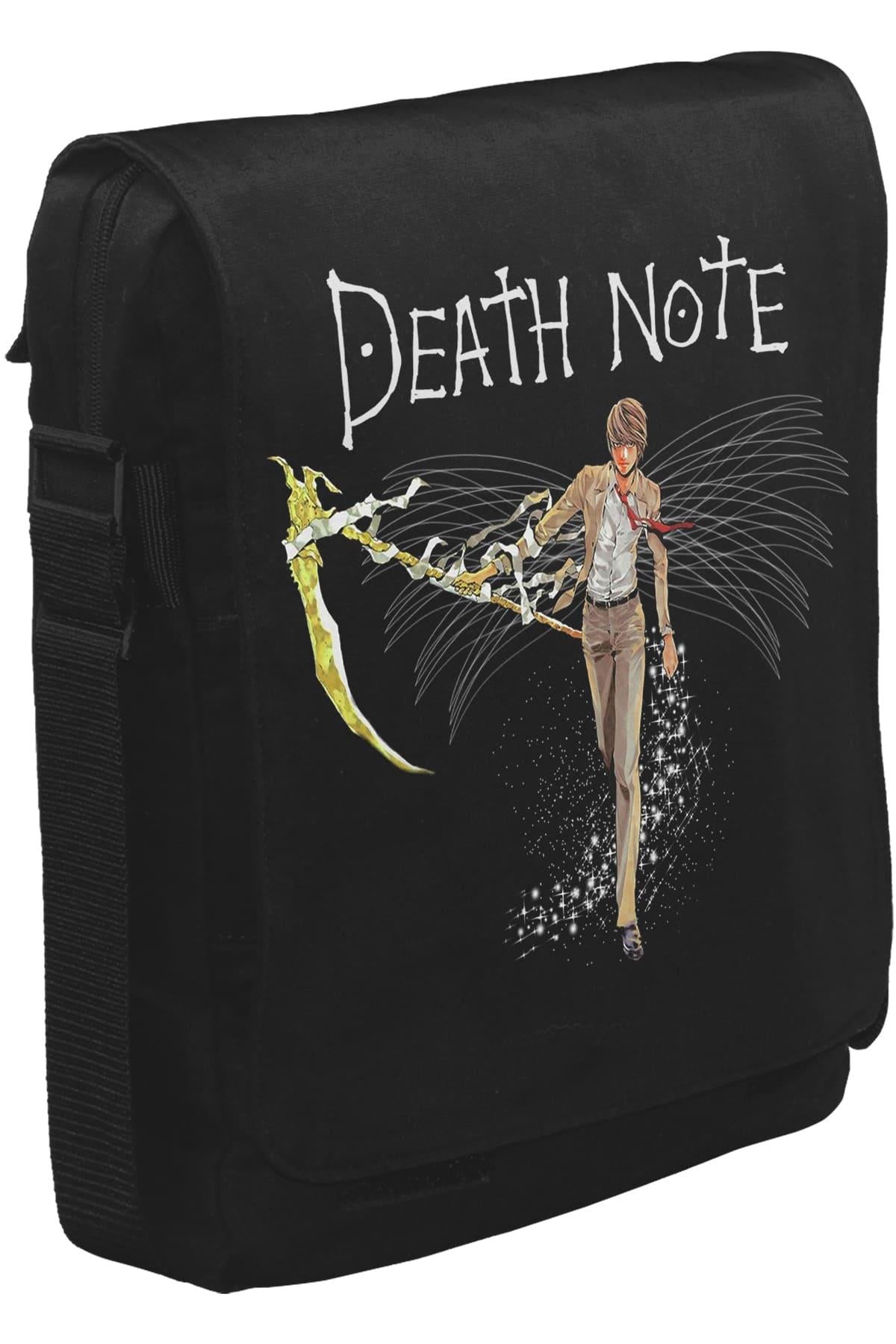 Death Note Unisex Siyah Postacı Çanta