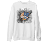 Death Note - Upside Down White Thick Sweatshirt