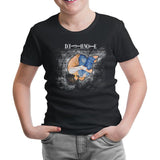 Death Note - Upside Down Siyah Çocuk Tshirt