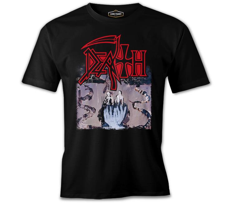 Death - Symbolic Snake Siyah Erkek Tshirt