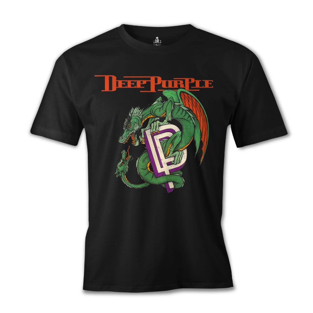 Deep Purple Black Men's Tshirt