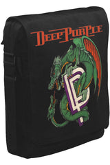 Deep Purple Unisex Siyah Postacı Çanta
