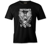 Deftones-Owl and Skull Black Men's Tshirt