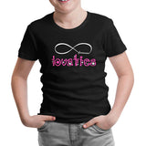 Demi Lovato - Lovatics Siyah Çocuk Tshirt