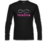 Demi Lovato - Lovatics Siyah Erkek Sweatshirt