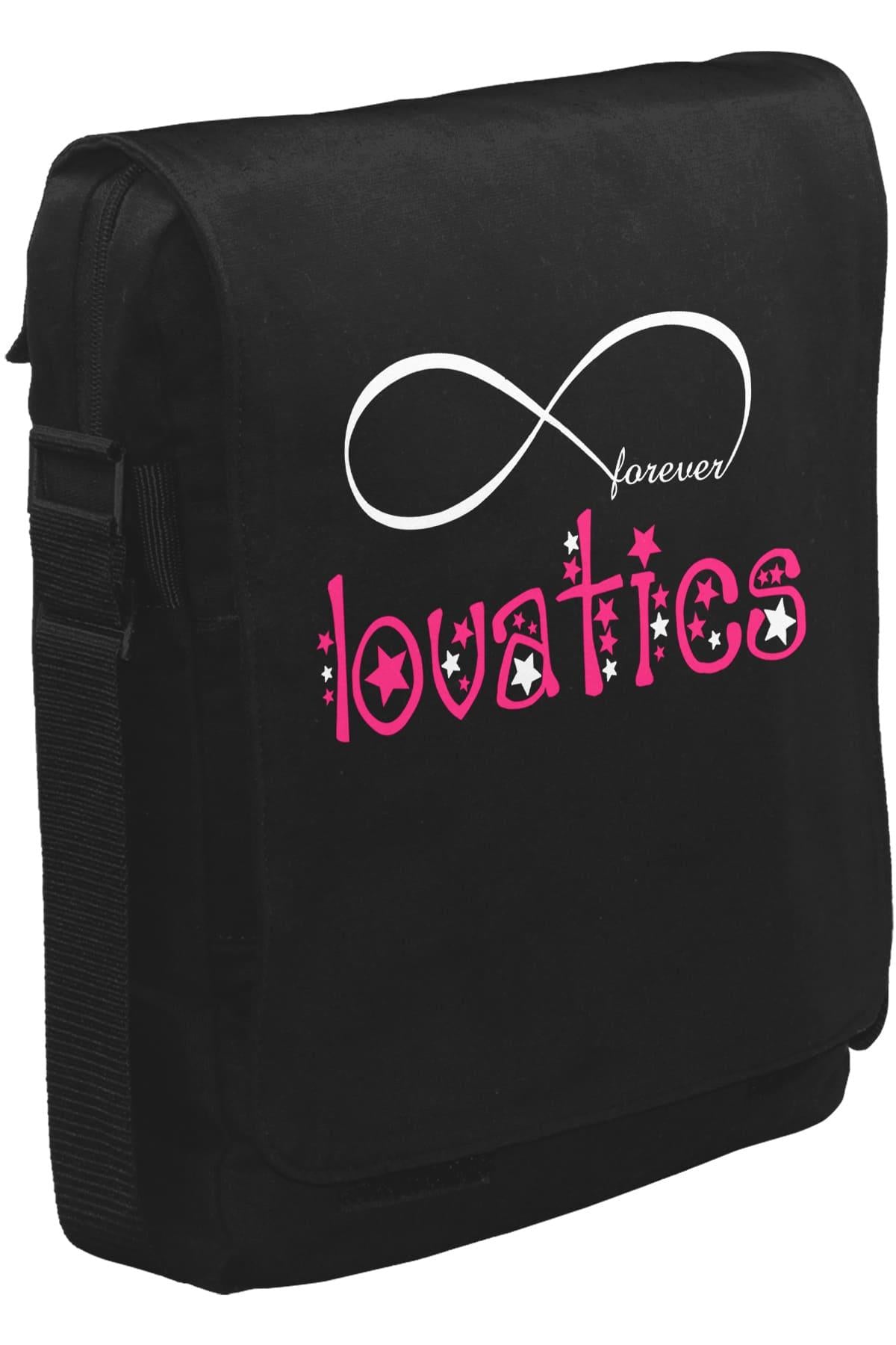 Demi Lovato - Lovatics Unisex Siyah Postacı Çanta